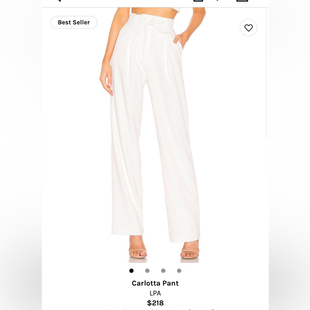 White pants